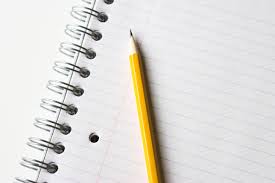 Pencil and paper